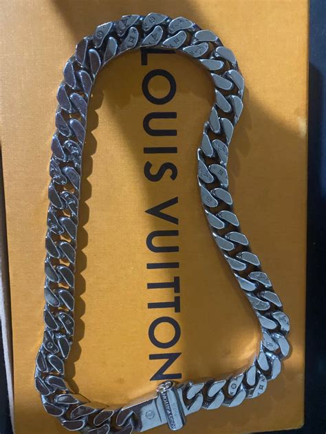 orange louis vuitton chain|Louis Vuitton cuban chain.